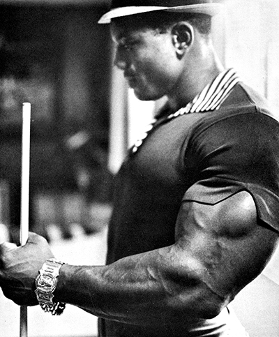 Sergio Oliva used rest-pause on 90% of his exercises